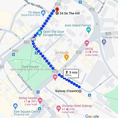 34 On The Hill - Boutique Townhouse 4* 골웨이