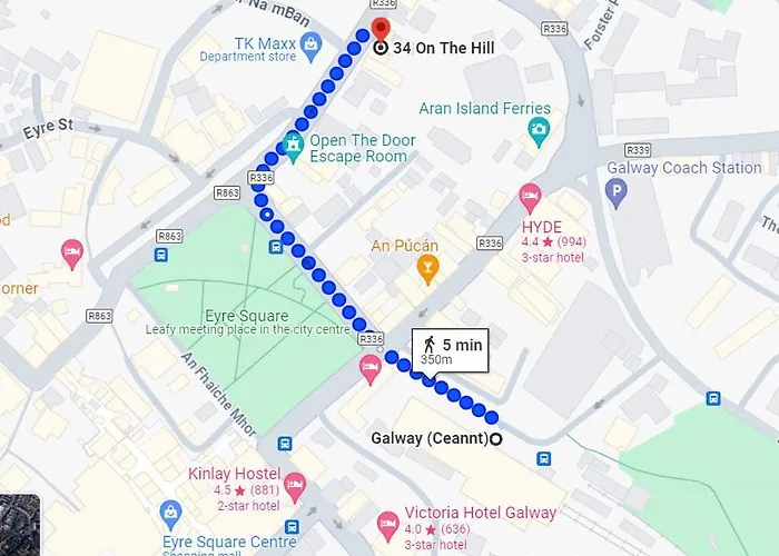 34 On The Hill - Boutique Townhouse 4* Голуэй